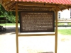 Detention area where victims at Choeung Ek were held while waiting to be executed