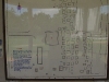 Map of the mass graves at Choeung Ek Killing Fields in Cambodia