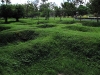 Several mass graves at the Choeung Ek Killing Fields