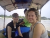 Longtail boat to the elephant camp