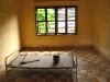 Prison Cell at Tuol Sleng Genocide Museum