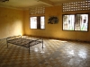 Prison Cell at Tuol Sleng Genocide Museum
