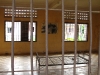 Prison Cell at Tuol Sleng Genocide Museum